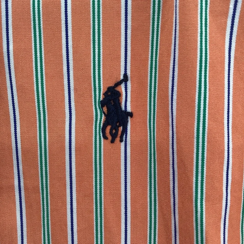 Boys Polo‎ Ralph Lauren Long Sleeved Striped Button Down Size 4